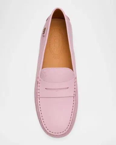 Tod's Men's Leather Gommino Pebble-Sole Loafers | Thumbnail 4 Tod's Men's Leather Gommino Pebble-Sole Loafers | Thumbnail 4