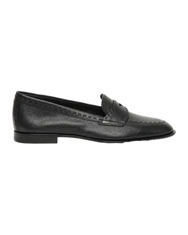 Santoni Marlene Leather Penny Loafers | Thumbnail 1