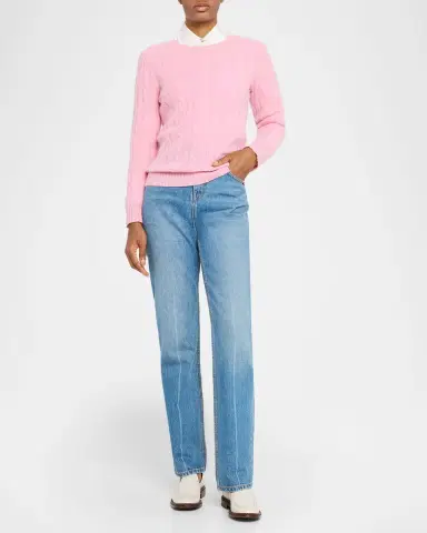 Polo Ralph Lauren Cable-Knit Cashmere Sweater | Thumbnail 2