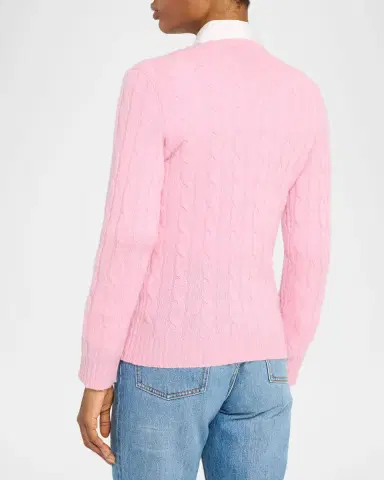 Polo Ralph Lauren Cable-Knit Cashmere Sweater | Thumbnail 3