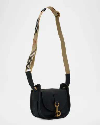 Burberry Mini B Clip Leather Messenger Bag | Thumbnail 3 Burberry Mini B Clip Leather Messenger Bag | Thumbnail 3