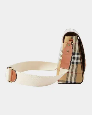 Burberry Note Coated Check Crossbody Bag | Thumbnail 5 Burberry Note Coated Check Crossbody Bag | Thumbnail 5