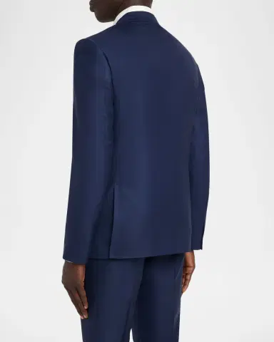 Zegna Men's 15milmil15 Wool Tonal Check Two-Piece Suit | Thumbnail 5