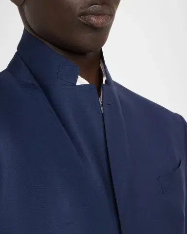 Zegna Men's 15milmil15 Wool Tonal Check Two-Piece Suit | Thumbnail 8