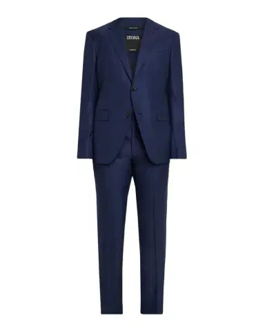 Zegna Men's 15milmil15 Wool Tonal Check Two-Piece Suit | Thumbnail 1
