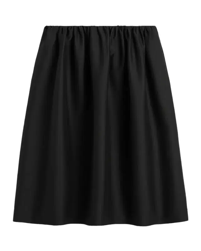 Gathered Midi Evening Skirt Gathered Midi Evening Skirt