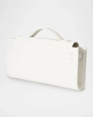 Veronica Beard Dash Belted Leather Top-Handle Bag | Thumbnail 2