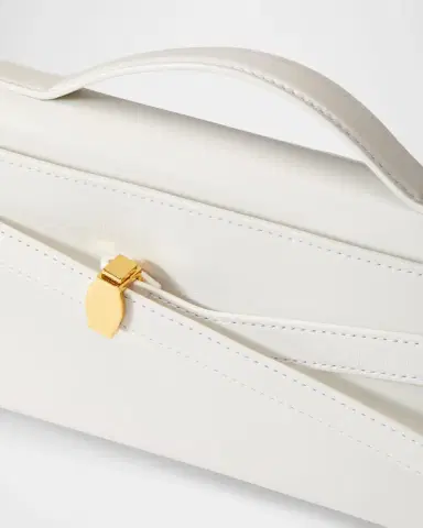 Veronica Beard Dash Belted Leather Top-Handle Bag | Thumbnail 5