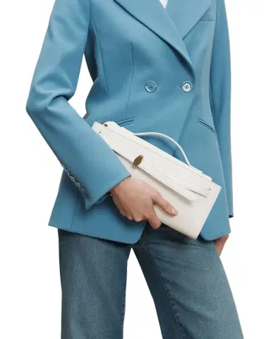 Veronica Beard Dash Belted Leather Top-Handle Bag | Thumbnail 1