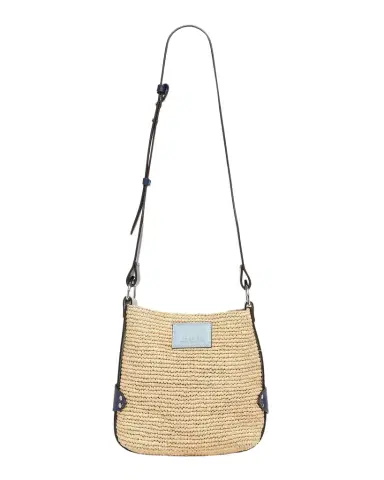 Isabel Marant Bayia Mini Raffia Crossbody Bag | Thumbnail 1
