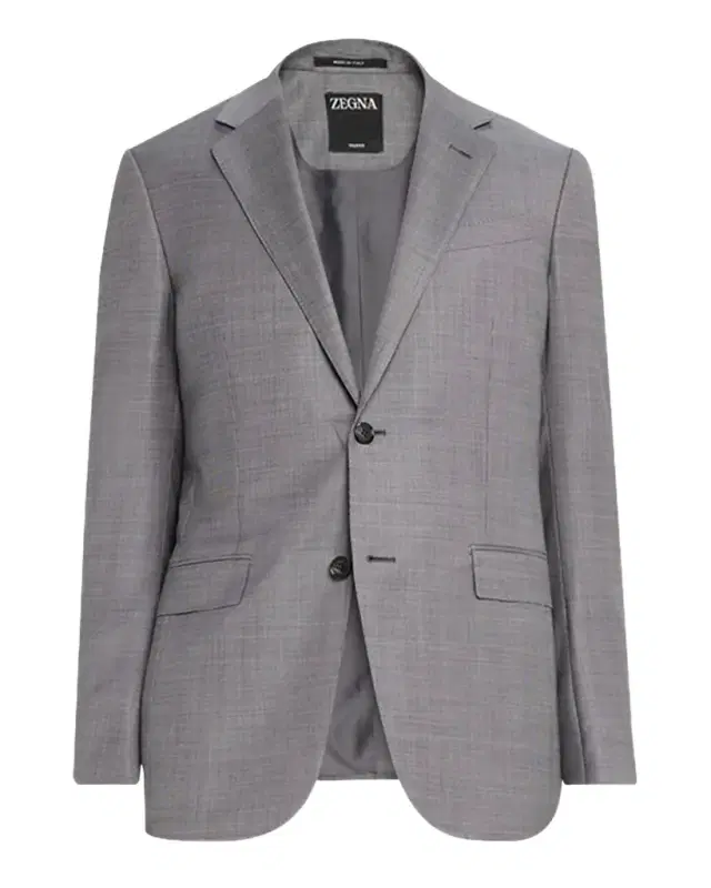 ZEGNA Wool Single-Breasted Blazer