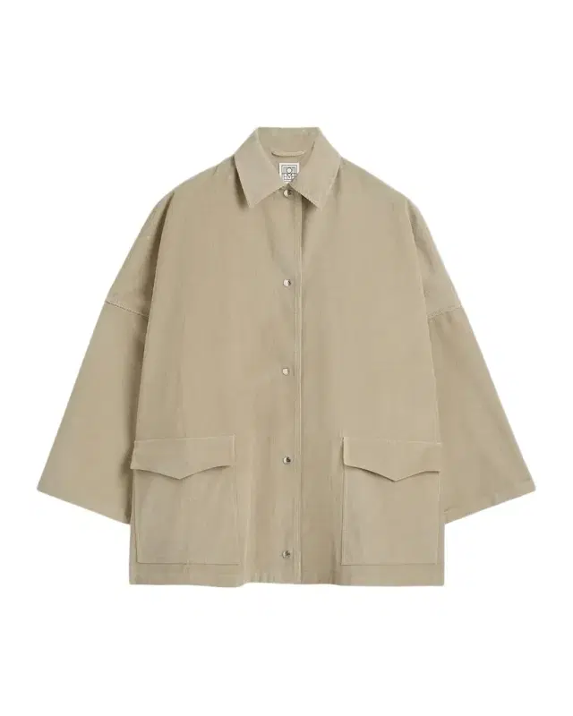 Oversized Corduroy Shirt Jacket