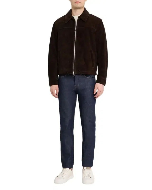 Men's Suede Full-Zip Jacket