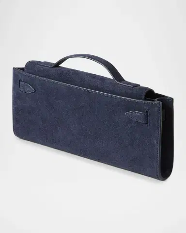 Veronica Beard Dash Belted Suede Top-Handle Bag | Thumbnail 3 Veronica Beard Dash Belted Suede Top-Handle Bag | Thumbnail 3