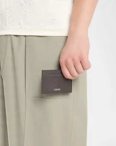 Loewe Men's Textured Leather Card Holder | Thumbnail 2