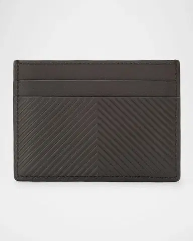 Loewe Men's Textured Leather Card Holder | Thumbnail 4