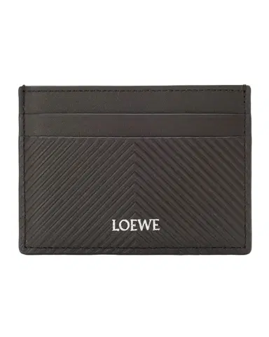 Loewe Men's Textured Leather Card Holder | Thumbnail 1