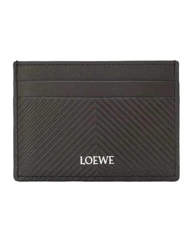 Loewe Men 's Textured Leather Card Holder