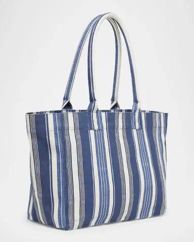 Isabel Marant Yenky Striped Cotton Canvas Tote Bag | Thumbnail 3 Isabel Marant Yenky Striped Cotton Canvas Tote Bag | Thumbnail 3