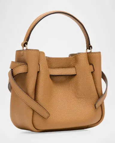 Tory Burch Romy Mini Grain Leather Bucket Bag | Thumbnail 2