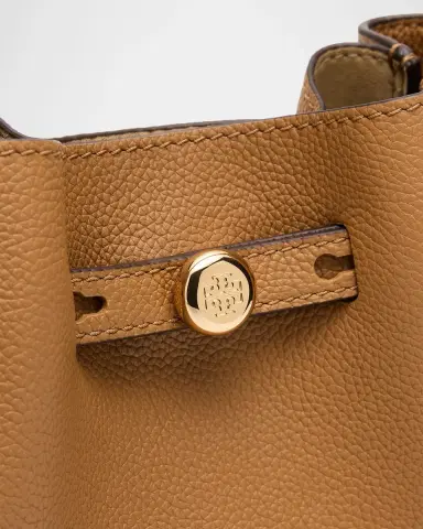 Tory Burch Romy Mini Grain Leather Bucket Bag | Thumbnail 5