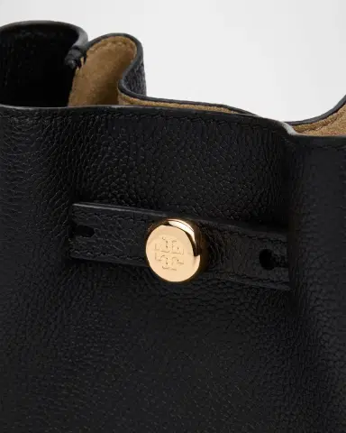 Tory Burch Romy Mini Grain Leather Bucket Bag | Thumbnail 10