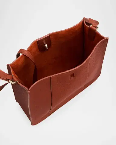 Giorgio Armani Pebbled Leather Crossbody Bag | Thumbnail 4 Giorgio Armani Pebbled Leather Crossbody Bag | Thumbnail 4