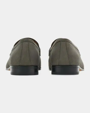 Ferragamo Men's Daytona Leather Gancini-Bit Loafers | Thumbnail 2 Ferragamo Men's Daytona Leather Gancini-Bit Loafers | Thumbnail 2