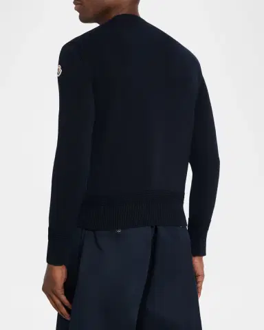 Moncler Men's Knit Crewneck Sweater | Thumbnail 2