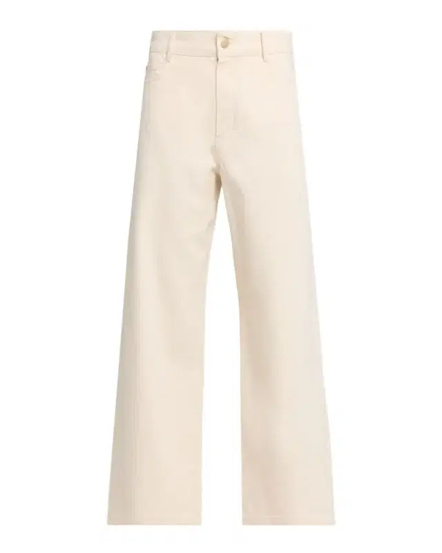 Zarina Cropped Wide-Leg Cotton Pants