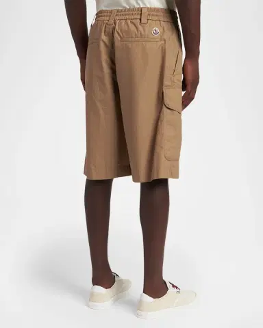 Moncler Men's Drawstring Cargo Shorts | Thumbnail 3