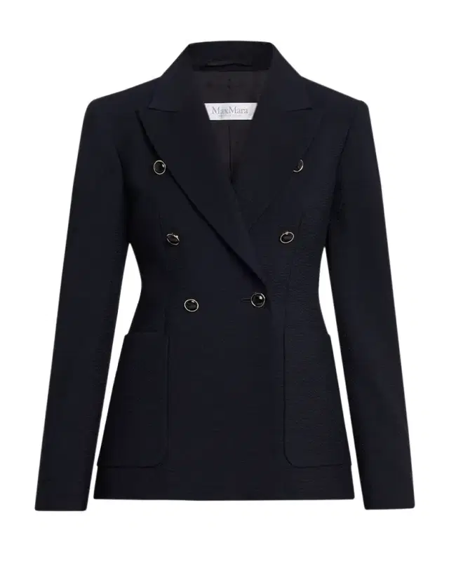Ricetta Double-Breasted Seersucker Blazer