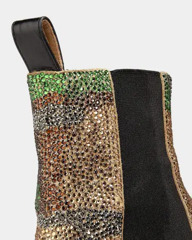 JW Anderson Embellished Camo Suede Chelsea Boots | Thumbnail 3 JW Anderson Embellished Camo Suede Chelsea Boots | Thumbnail 3