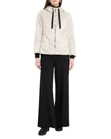 Max Mara Hooded Water-Repellent Canvas Jacket | Thumbnail 1