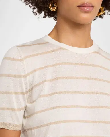 Max Mara Favetta Striped Cashmere-Silk Sweater | Thumbnail 5