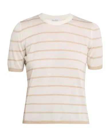 Max Mara Favetta Striped Cashmere-Silk Sweater | Thumbnail 1