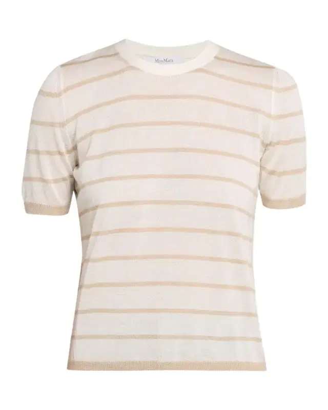 Favetta Striped Cashmere-Silk Sweater