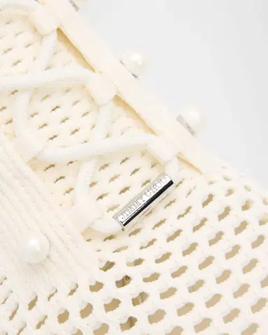 Jimmy Choo Veles Crochet-Knit Low-Top Trainers | Thumbnail 5 Jimmy Choo Veles Crochet-Knit Low-Top Trainers | Thumbnail 5