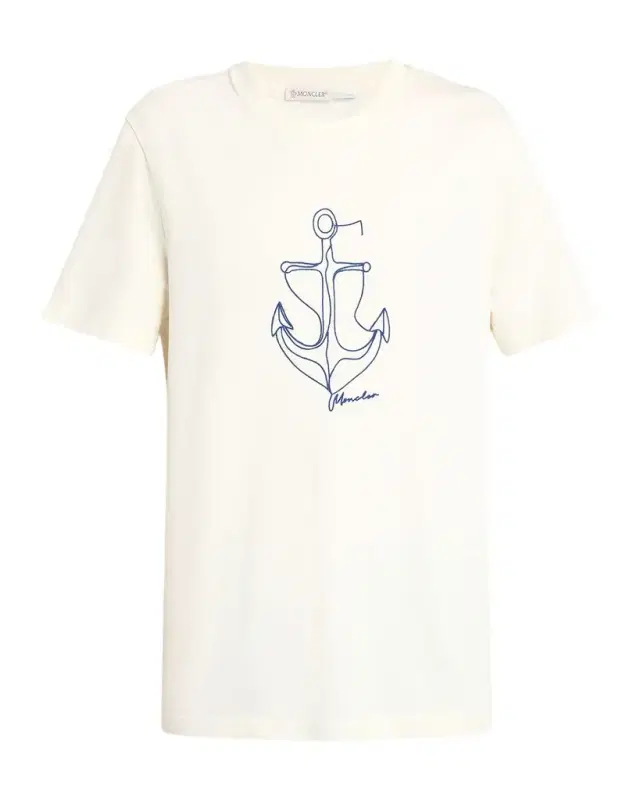 Men 's Anchor Linework Logo T-Shirt