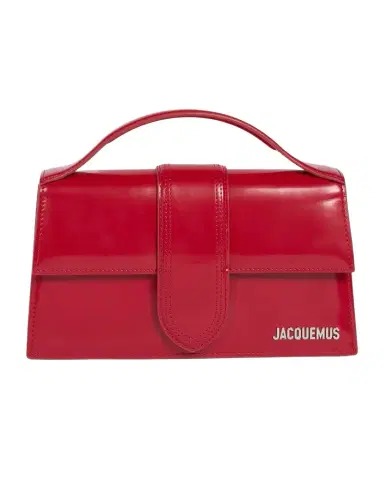 Jacquemus Le Grand Bambino Patent Leather Top Handle Bag | Thumbnail 1 Jacquemus Le Grand Bambino Patent Leather Top Handle Bag | Thumbnail 1