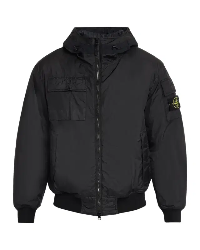 en 's Nylon Hooded Bomber Jacket
