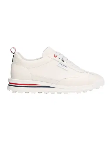 Thom Browne Soft Tech Leather Runner Sneakers | Thumbnail 1 Thom Browne Soft Tech Leather Runner Sneakers | Thumbnail 1