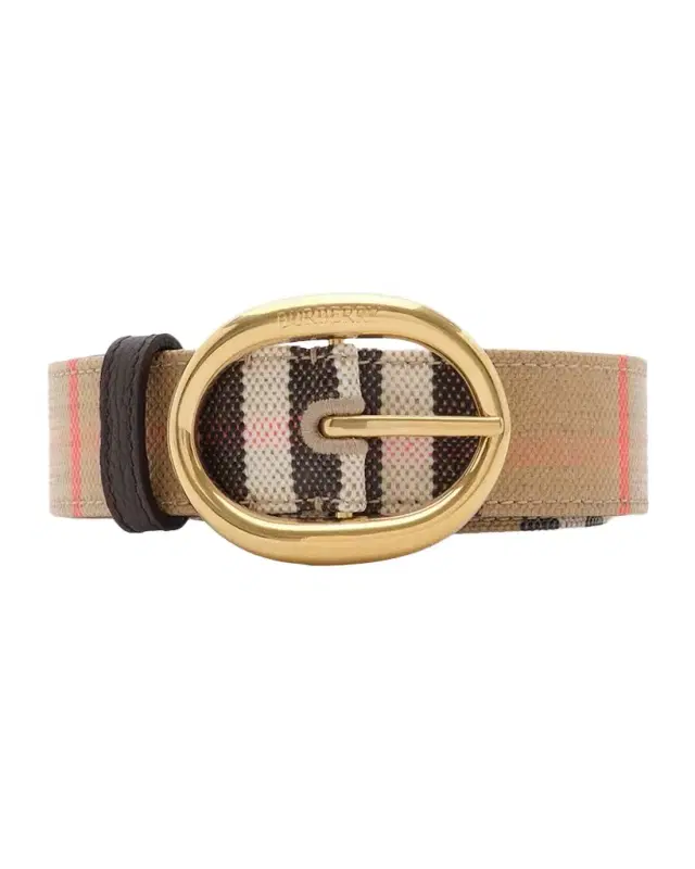 Burberry Reversible Check Bloomsbury Belt