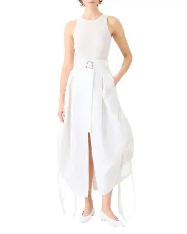 Akris Silk-Cotton Rib Tank Top | Thumbnail 1 Akris Silk-Cotton Rib Tank Top | Thumbnail 1