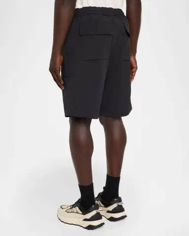 Moncler Men's Nylon Zip Pocket Pull-On Shorts | Thumbnail 3