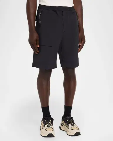 Moncler Men's Nylon Zip Pocket Pull-On Shorts | Thumbnail 4