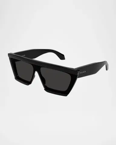 ALAÏA 65mm Acetate Mask Sunglasses | Thumbnail 2 ALAÏA 65mm Acetate Mask Sunglasses | Thumbnail 2