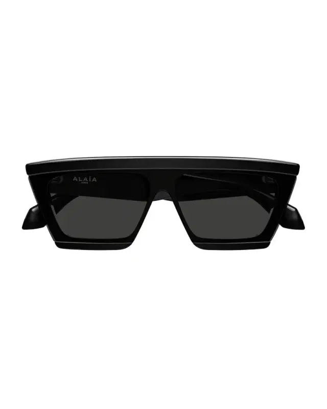 ALAIA 65mm Acetate Mask Sunglasses