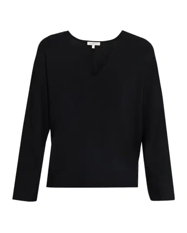 Lafayette 148 New York Ribbed V-Neck Sweater | Thumbnail 1 Lafayette 148 New York Ribbed V-Neck Sweater | Thumbnail 1