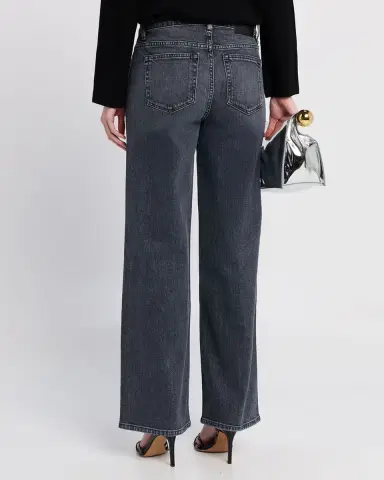 Lafayette 148 New York Straight-Leg Stretch Denim Jeans | Thumbnail 3